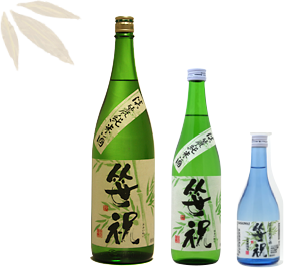 笹祝 淡麗純米酒 青竹