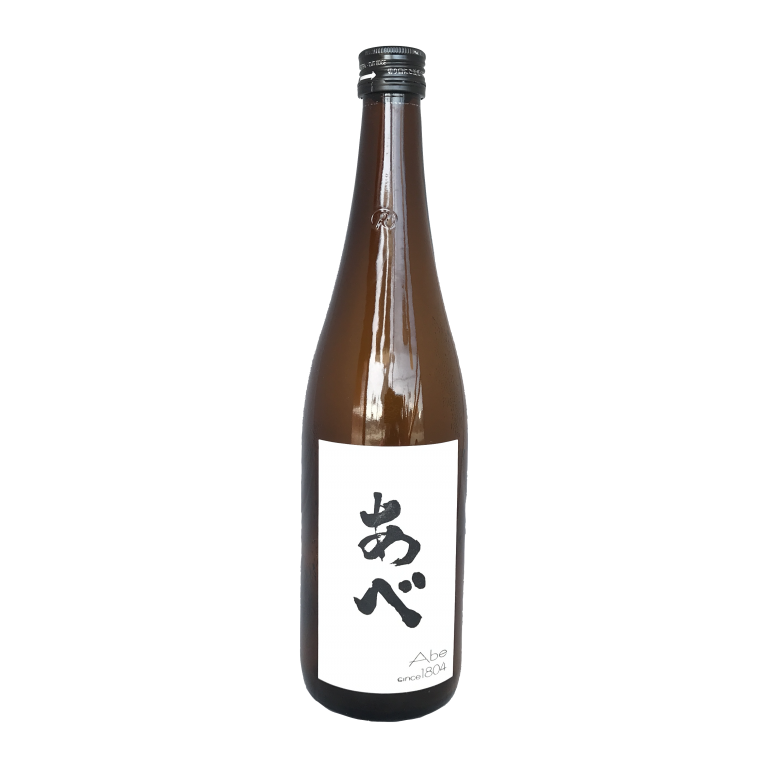 あべ 定番純米酒 生原酒 おりがらみ ブラック