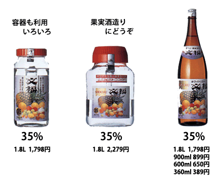 純良焼酎 文福 35％