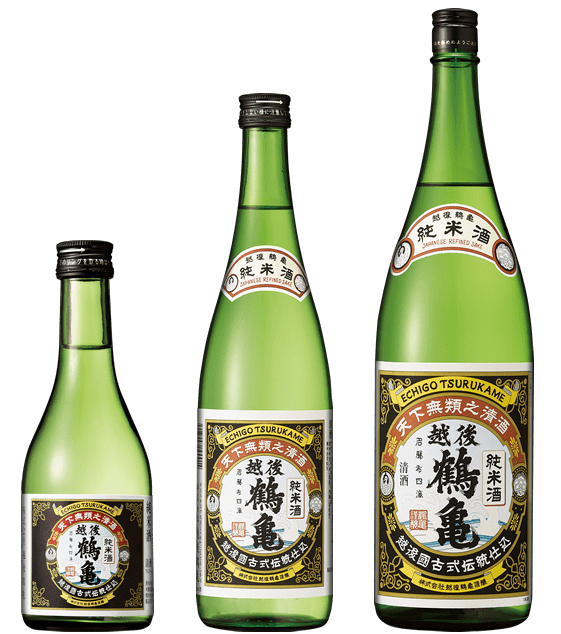 越後鶴亀 純米酒
