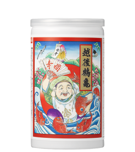 越後鶴亀　招福神　純米　アルミ缶