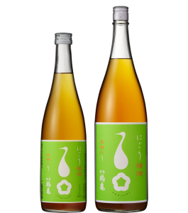 越後鶴亀　黒糖にごり梅酒
