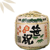 笹祝　新潟印　樽詰本菰