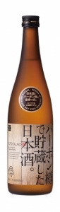 原酒　バーボン樽で貯蔵した日本酒