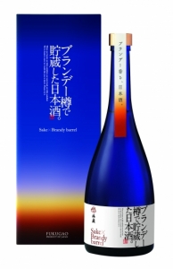 ブランデー樽に貯蔵した日本酒