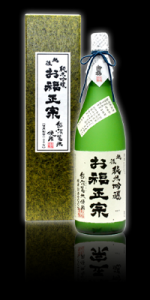 お福正宗　純米吟醸　越淡麗米100％使用
