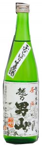 越乃男山　ふなしぼり生原酒