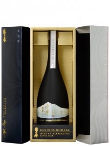越の誉　純米大吟醸　原酒　袋取り雫酒 雫輝