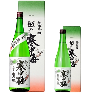 越の寒中梅　純米吟醸　亀の尾