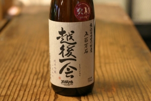 越後一会　純米吟醸　一火入れ