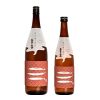 秋刀魚と呑む越路乃紅梅　無濾過純米原酒