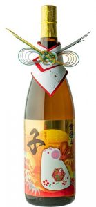 苗場山　本醸造　干支ラベル　正月飾り