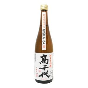 高千代 純米大吟醸一本〆48％ 無調整一火入