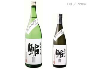 純米吟醸　鮎　銀ラベル