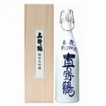 真野鶴　大吟醸　白とっくり