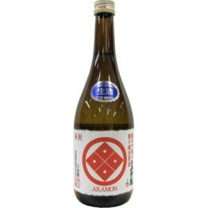 真野鶴 赤紋 純米中取り無濾過原酒