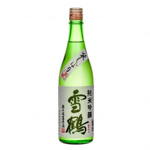 雪鶴　純米吟醸　無濾過生原酒