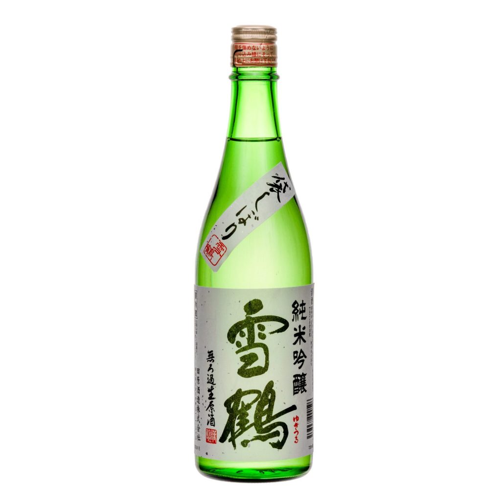 雪鶴純米吟醸 無濾過生原酒