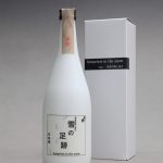 越の鶴 雪の足跡