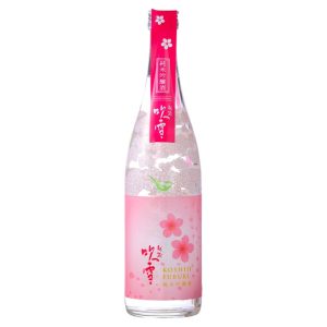 越路吹雪　純米吟醸生貯蔵酒　さくらボトル