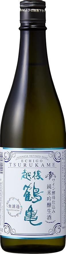 越後鶴亀 ワイン酵母仕込み 純米吟醸生酒