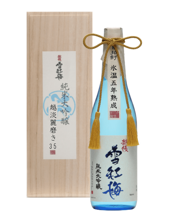 越後雪紅梅 純米大吟醸 氷温6年熟成
