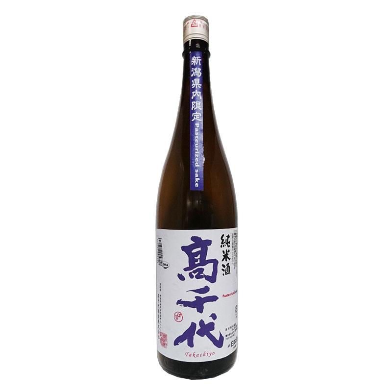 高千代 純米酒 Pasteurized sake